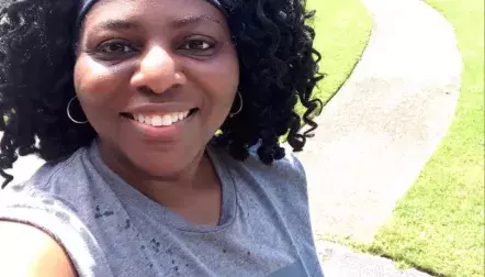 Undrella S. raised money for AKF through our Facebook 37 Mile Challenge