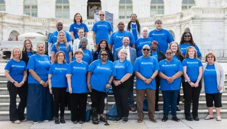 AKF Ambassadors in front of the Capitol - 2023