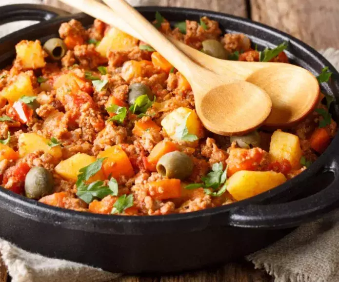 Chicken Picadillo