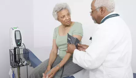 black woman patient bp