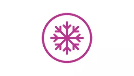 Icon of a snowflake