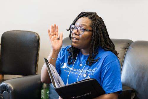 AKF Ambassador in lawmakers' office