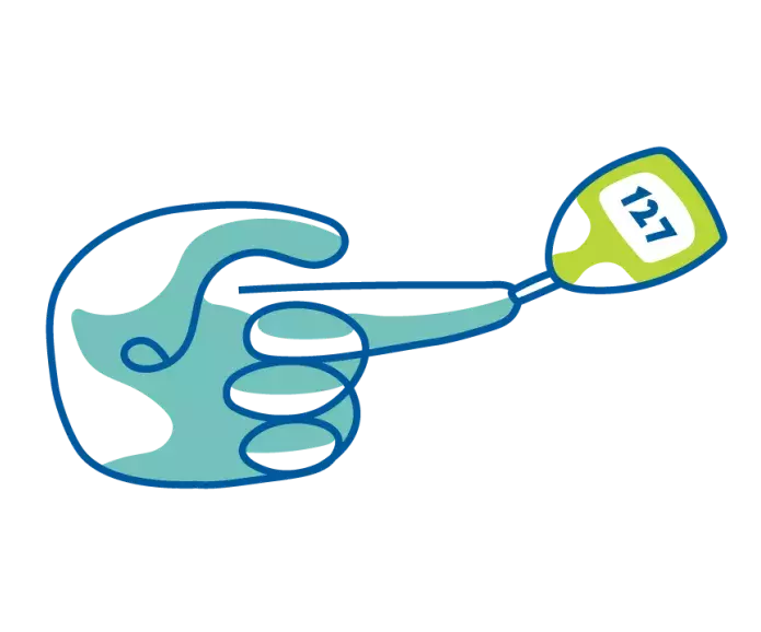 diabetes finger prick