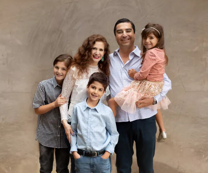 Melkonian family portrait