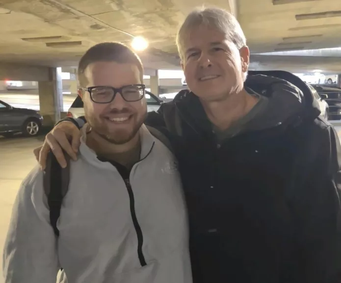 Chris Tock (left) and Paul Violino (right)