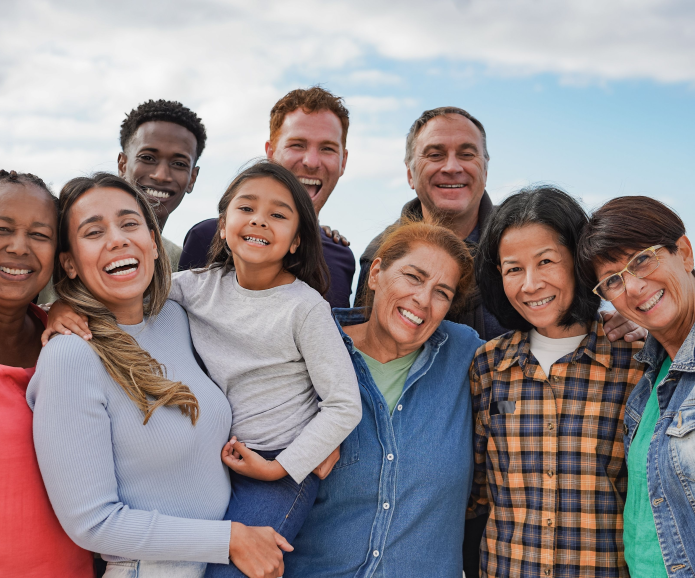 group of diverse people