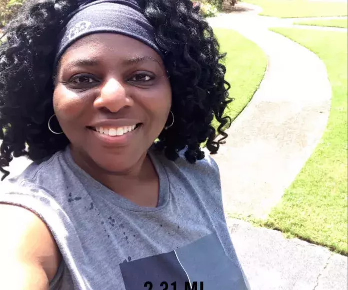 Undrella S. raised money for AKF through our Facebook 37 Mile Challenge