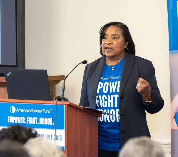 Advocating for kidney patients