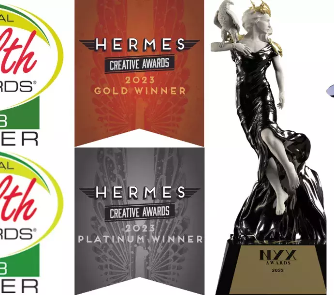 2023 award logos for winning awards