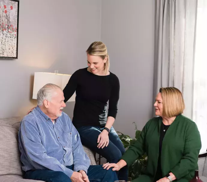 white family talking 2 akfshoot