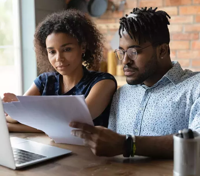 A couple creating a free will together