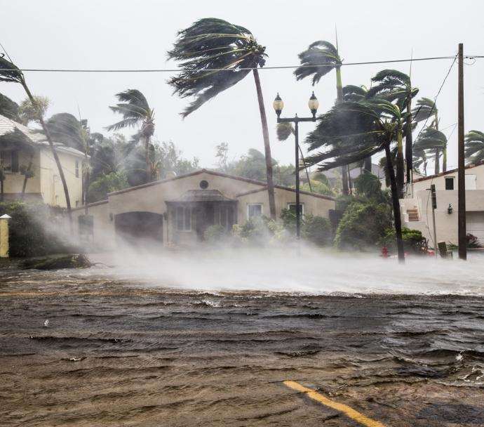 Hurricane in Florida