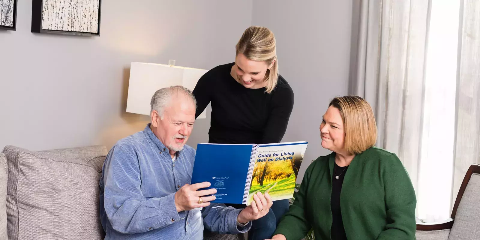 white family reading dialysis akfshoot