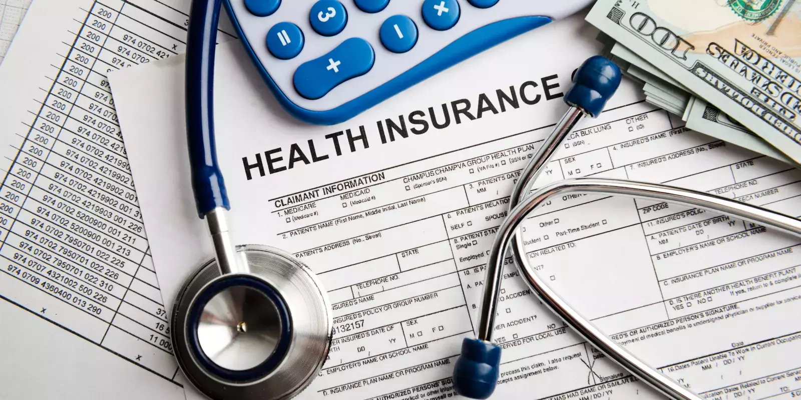 health insurance paperwork money health insurance paperwork money