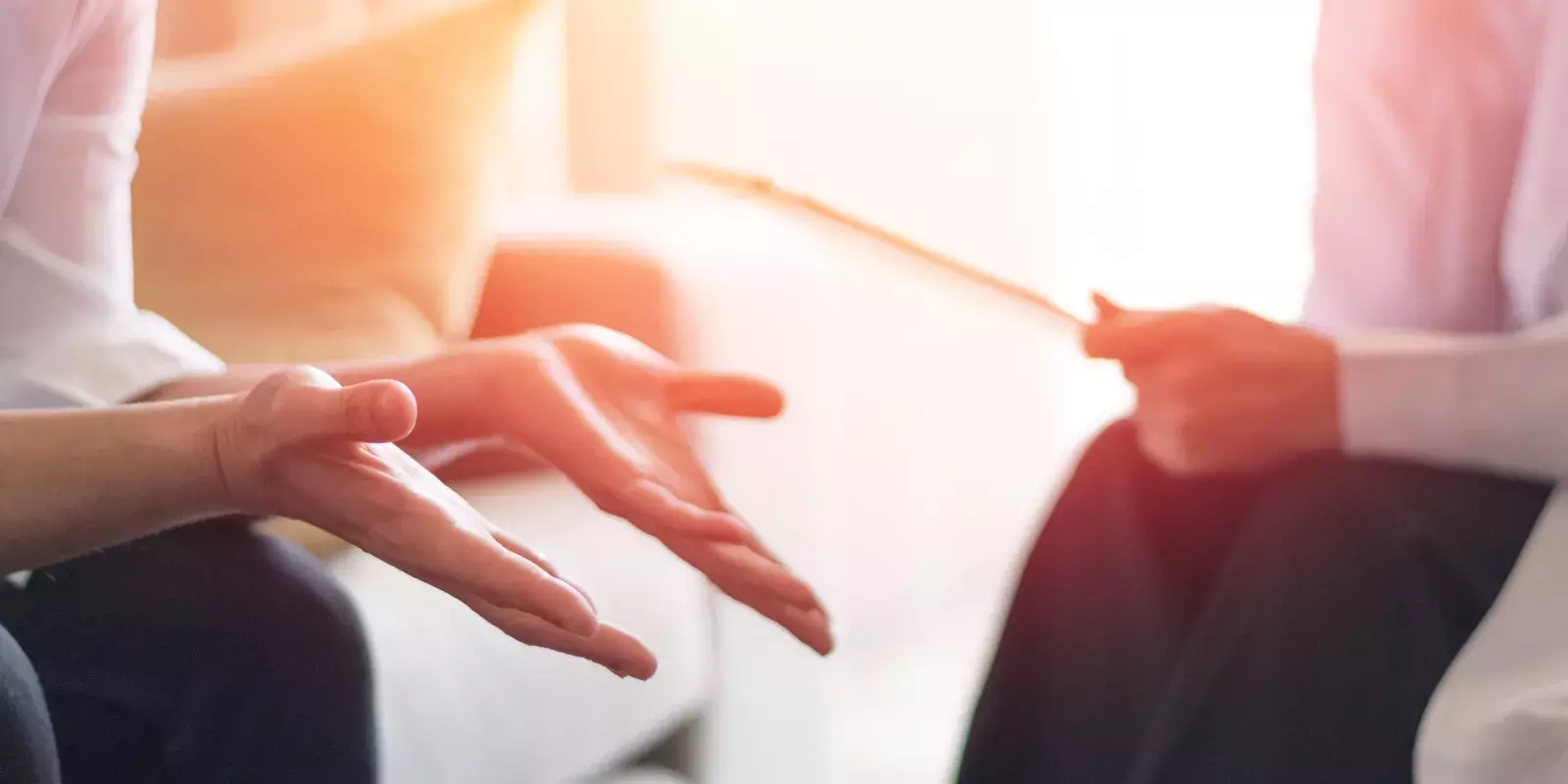 hands explaining advising private