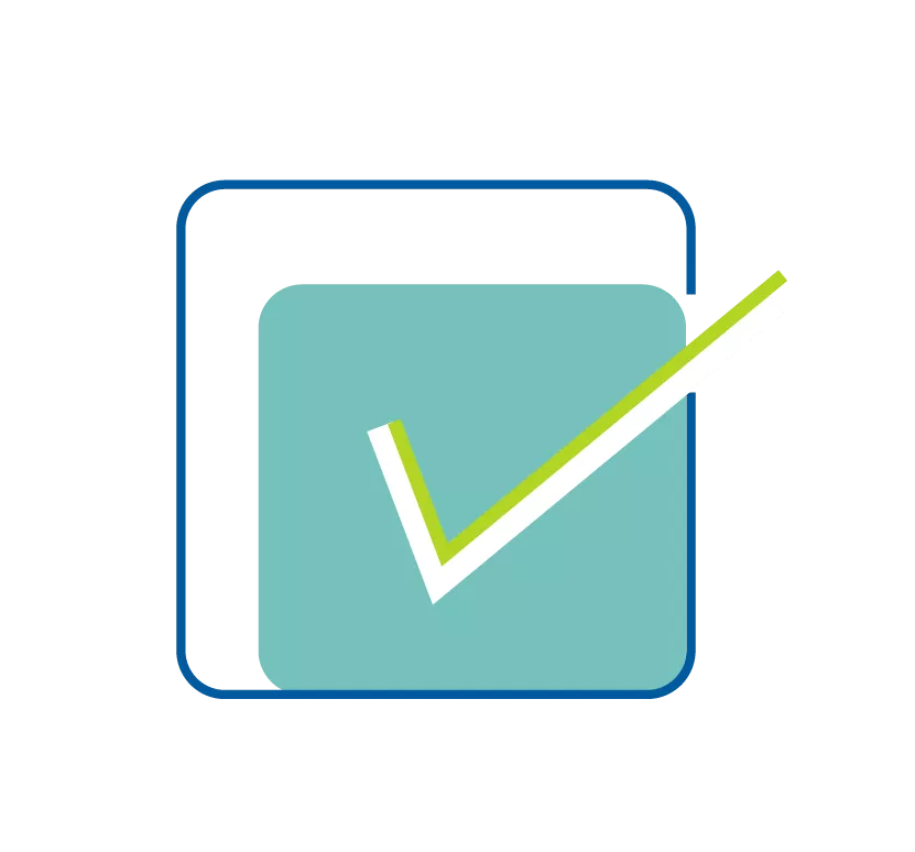 checkmark inside box